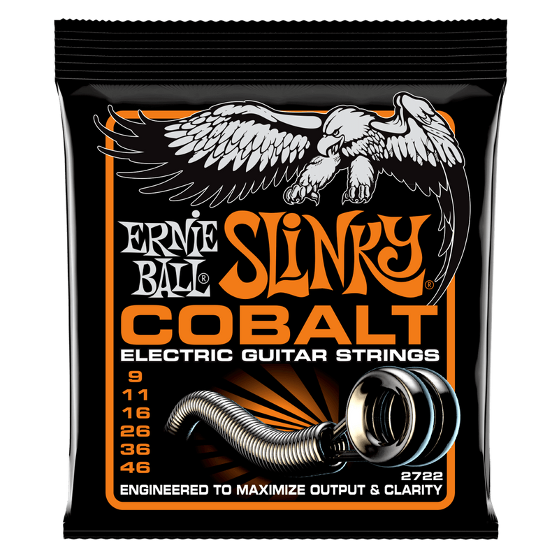 ENCORDADO ELÉCTRICA ERNIE BALL 2722 COBALT SLINKY 09-46