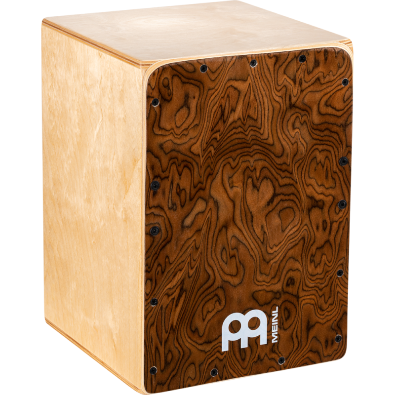 CAJON MEINL NATURAL BURL WOOD JC50BW