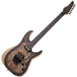GUITARRA ELECTRICA SCHECTER REAPER 6 FR-S SATIN CHARCOAL BURTS SKU:1506