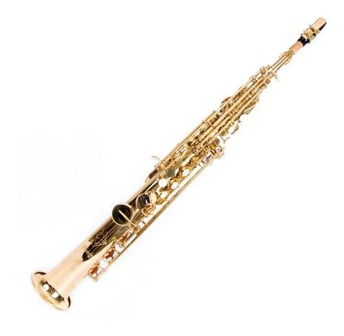 SAXOFON SOPRANO RECTO DORADO PRELUDE PARIS REF:6433L
