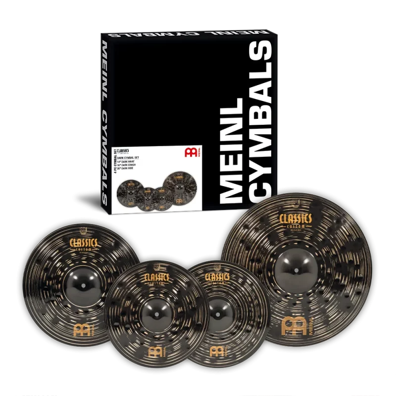 Set De Platillos Classic Custom Dark  14"16"20"