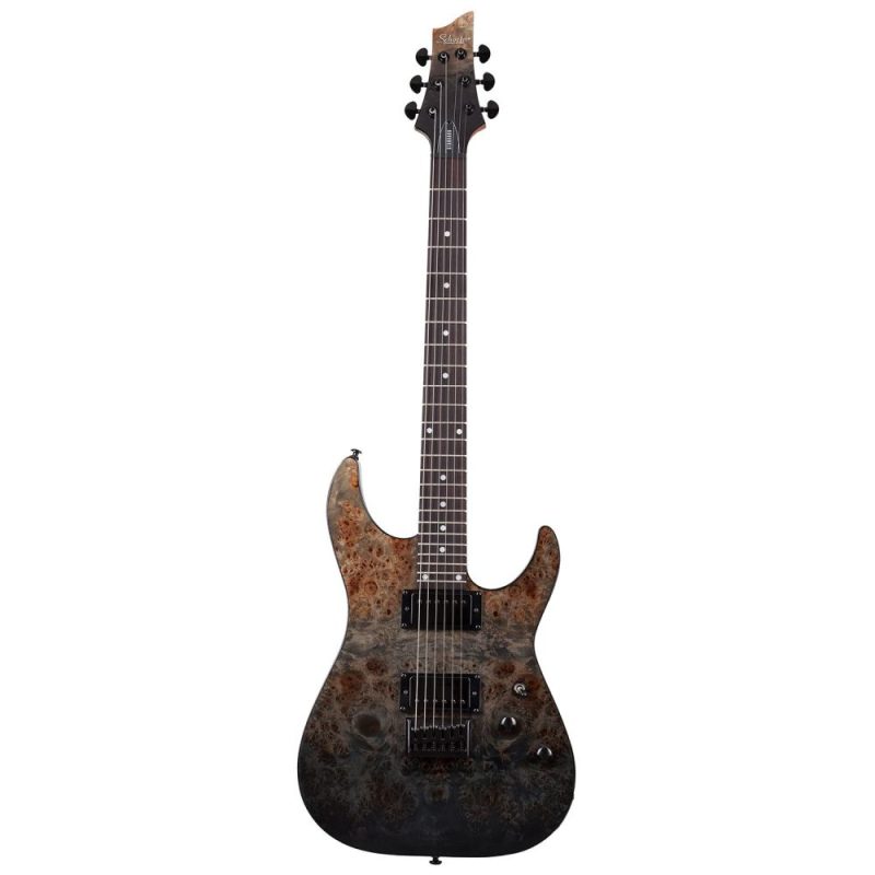 Guitarra Electrica Schecter C-1 Standard Black Fade Burst Burl Sku: 3950