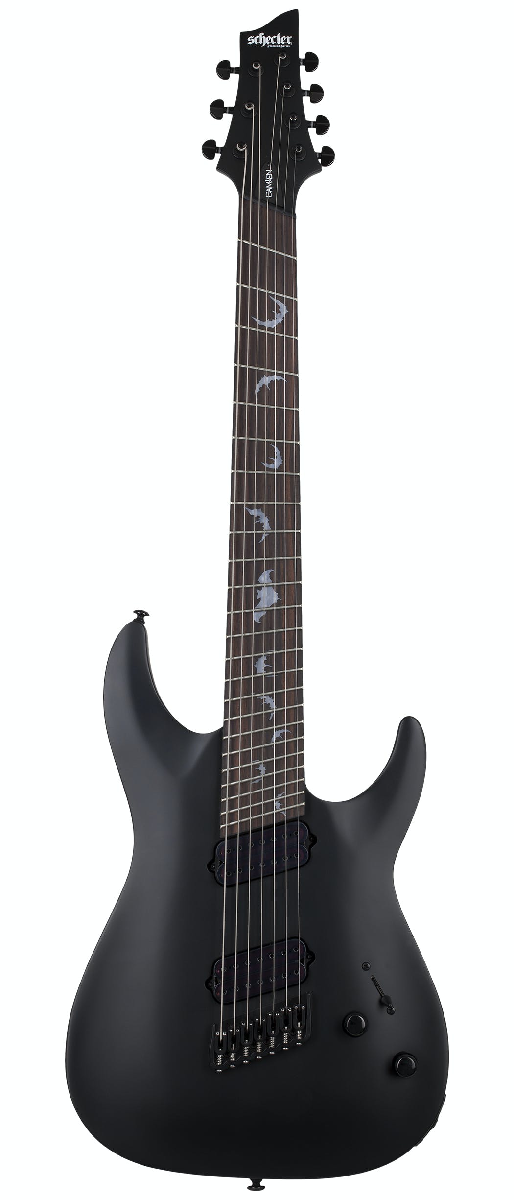 GUITARRA ELECTRICA SCHECTER DAMIEN 7 MULTIESCALA SKU:2476