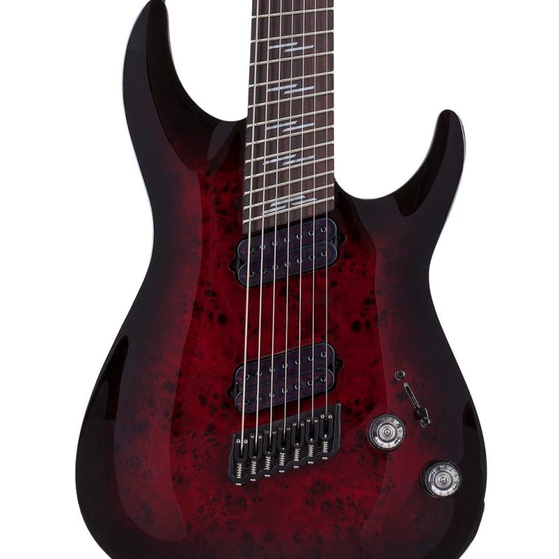 GUITARRA ELECTRICA SCHECTER OMEN ELITE 7 MULTIESCALA SKU:2462