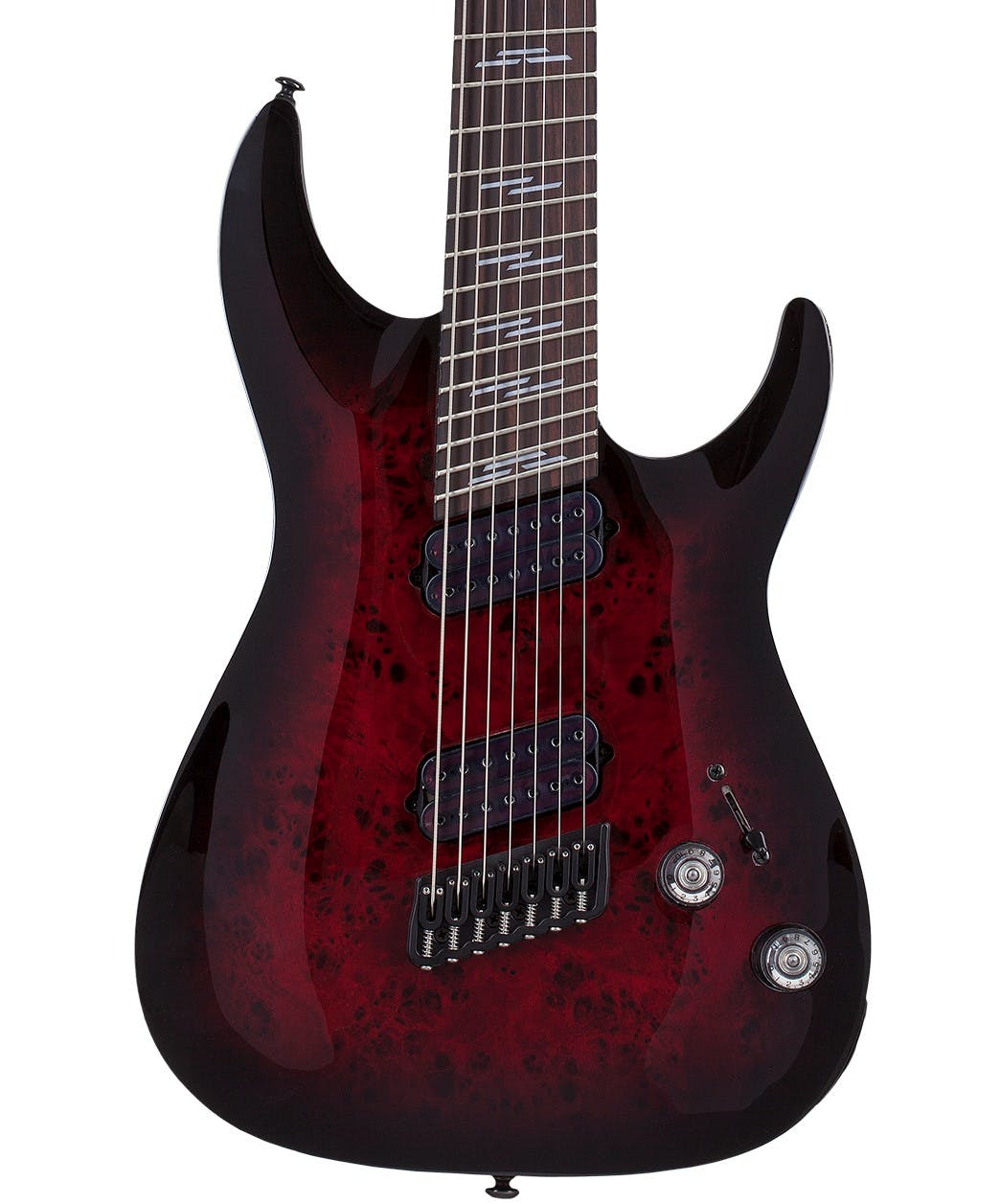 GUITARRA ELECTRICA SCHECTER OMEN ELITE 7 MULTIESCALA SKU:2462