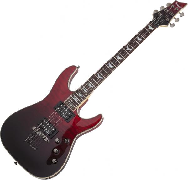 GUITARRA ELECTRICA OMEN EXTREME 6 BLOOD BURTS SKU:2034