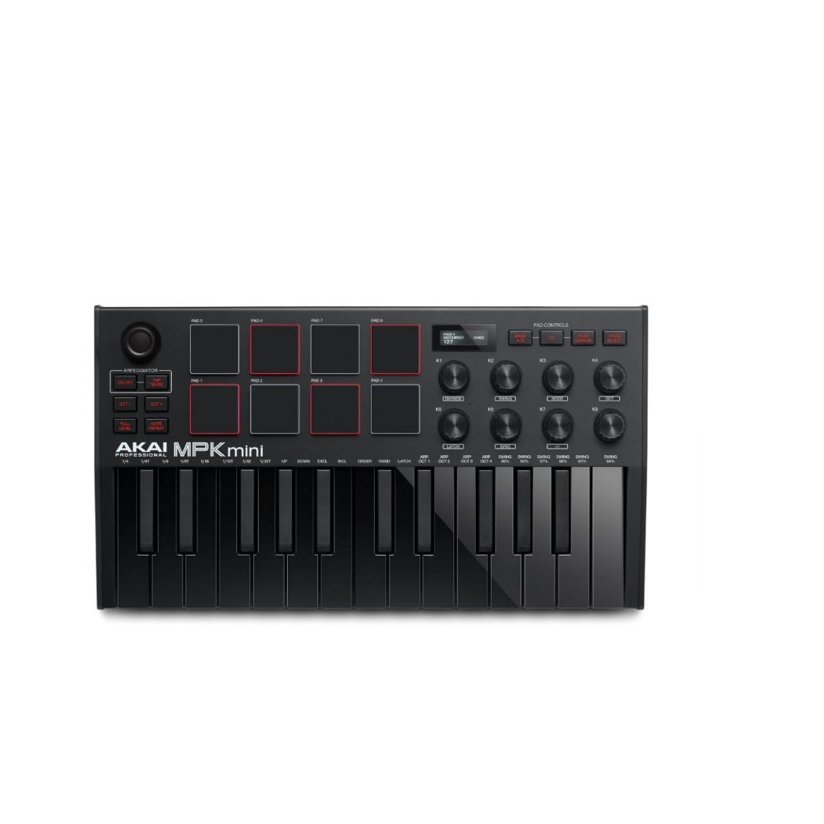Teclado Controlador Profesional Mini Akai