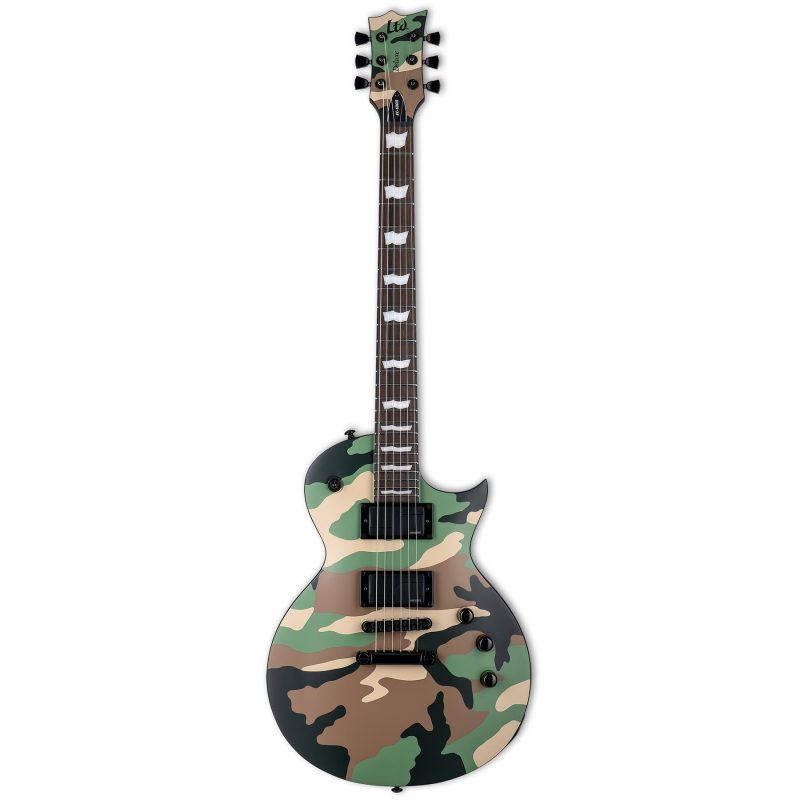LTD EC-1000 WOODLAND CAMO SATIN