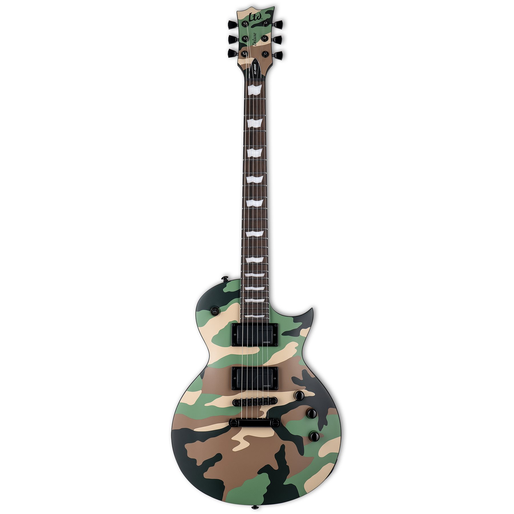 LTD EC-1000 WOODLAND CAMO SATIN
