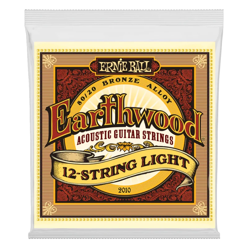 ENCORDADO EARTHWOOD 12 CUERDAS ERNIE BALL 2010