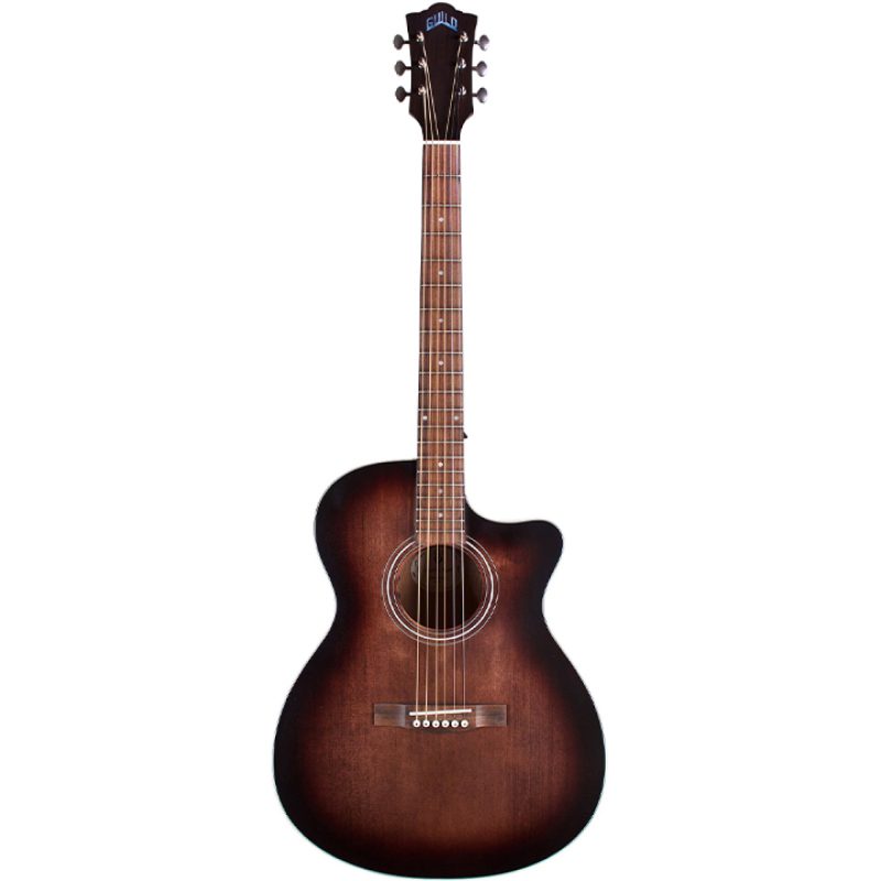 GUITARRA ELECTROACUSTICA GUILD OM 240-CE ANTIQUE CHARCOAL BURTS