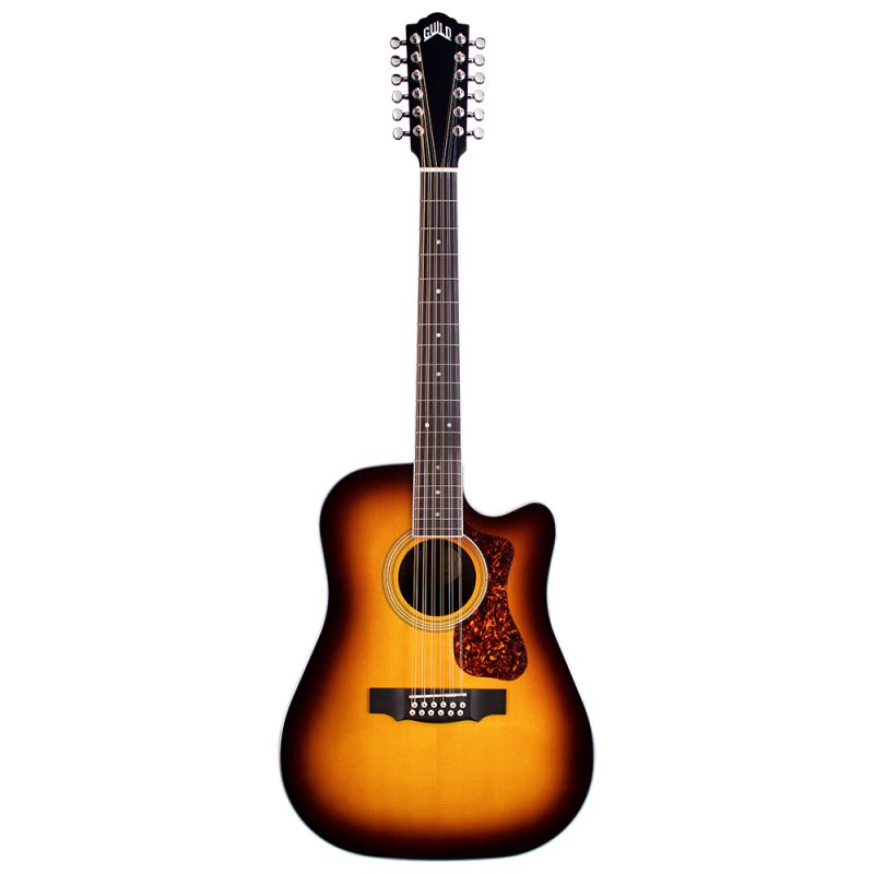 Guitarra 12 Cuerdas Electroacustica Folk Guild D2612CE Deluxe ATB - Image 2
