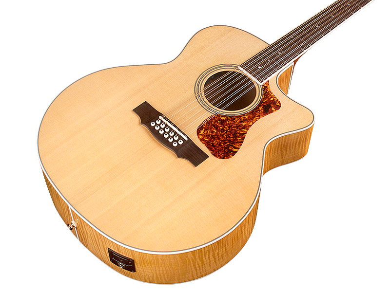 Guitarra 12 Cuerdas Electroacustica Folk Guild F-2512CE Deluxe BDL