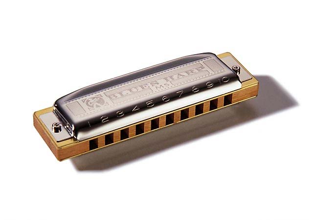 Armonica Hohner Blues Harp En A,G,C