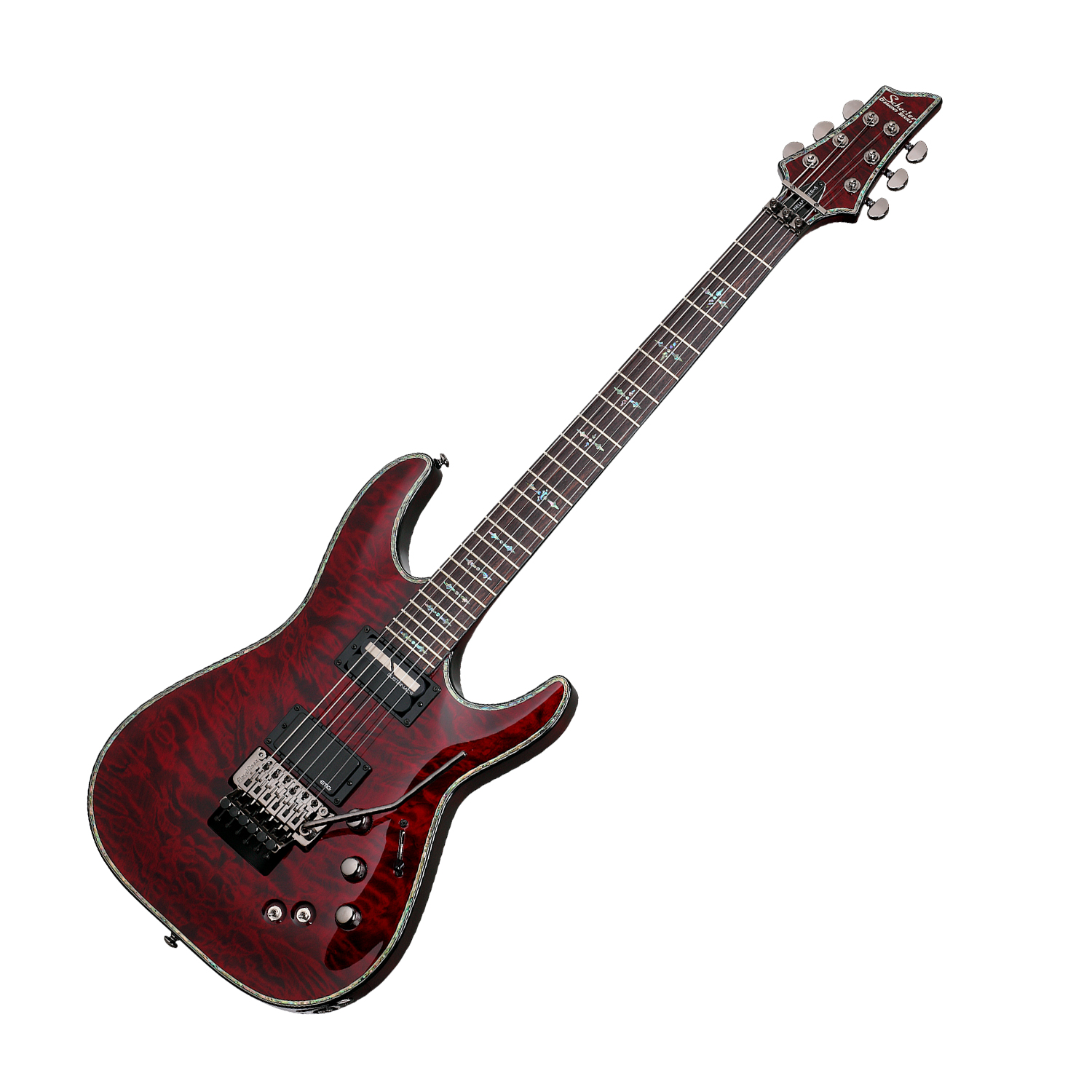 Guitarra Schecter Hellraiser con sustainiac C-1 FR S SKU #1826