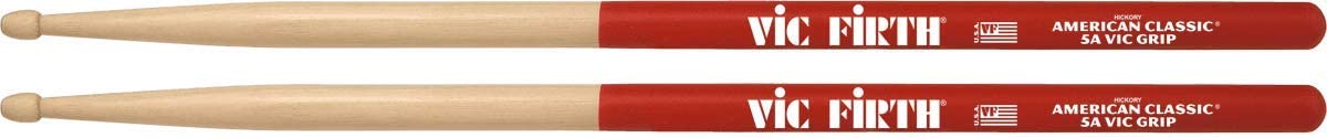 BAQUETAS VIC FIRTH AMERICAN CLASSIC 5AVG CON GRIP