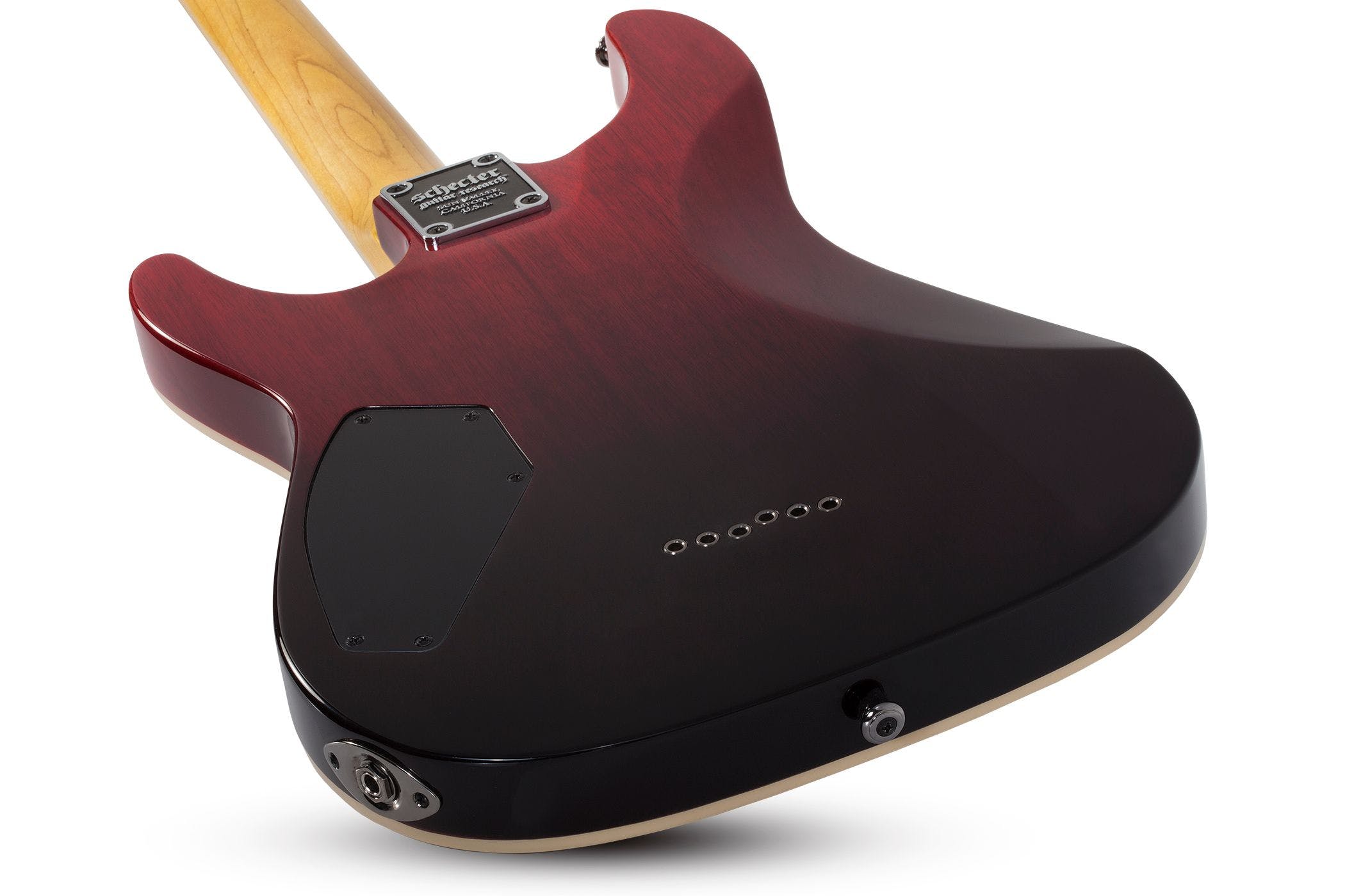 GUITARRA ELECTRICA OMEN EXTREME 6 BLOOD BURTS SKU:2034 - Image 2