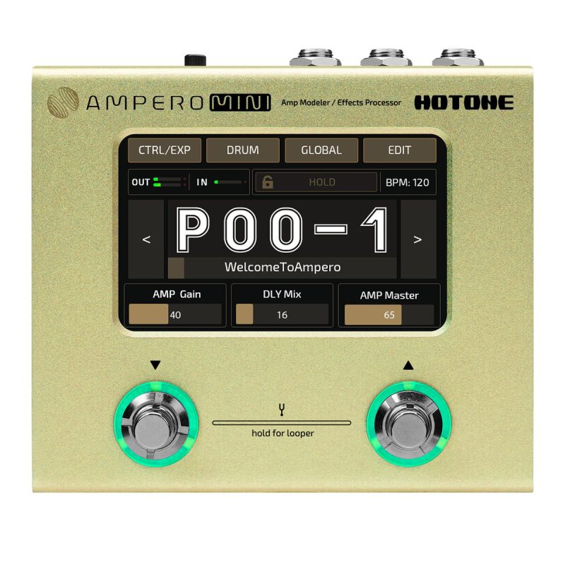 PEDALERA MULTIEFECTOS HOTONE AMPERO Mini MP-50MT
