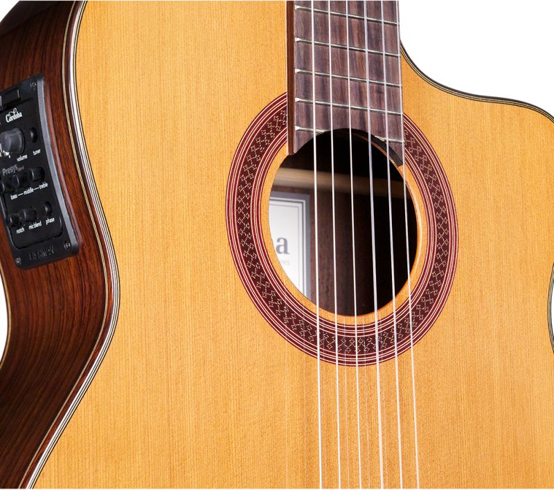 Guitarra Electroacustica Cordoba C7 CE CD - Image 2