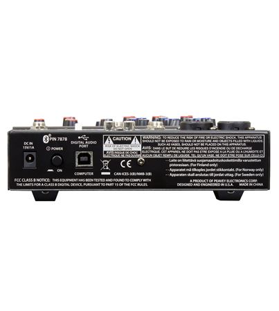 MIXER PEAVEY DE 6 CANALES BLUETOOTH REF PV6BT - Image 2
