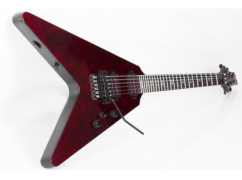 GUITARRA ELECTRICA SCHECTER V-1 FR APOCALIPSE RED REING SKU:3054 - Image 2