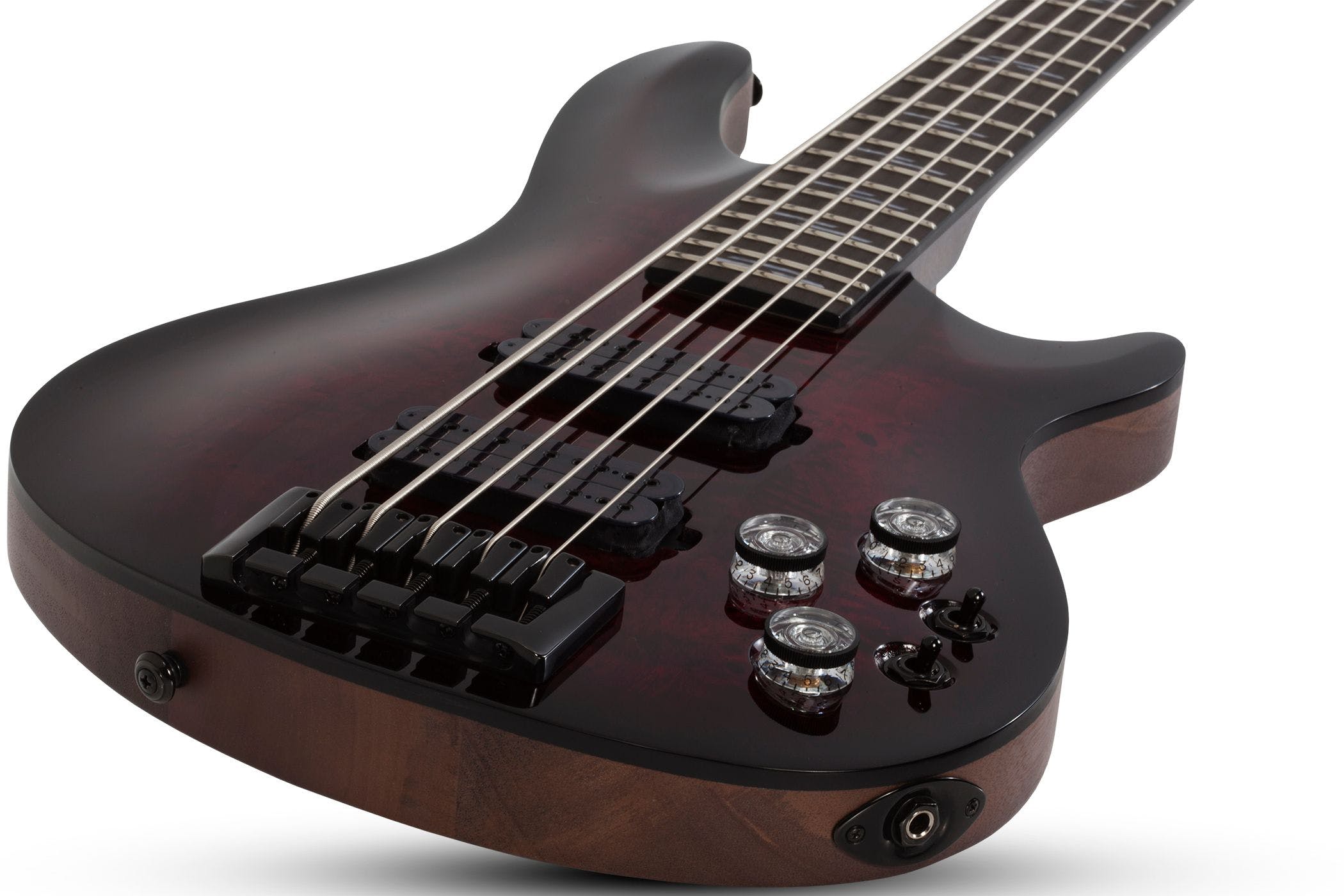 BAJO SCHECTER OMEN ELITE 5 EN BLACK CHERRY BURST - Image 2
