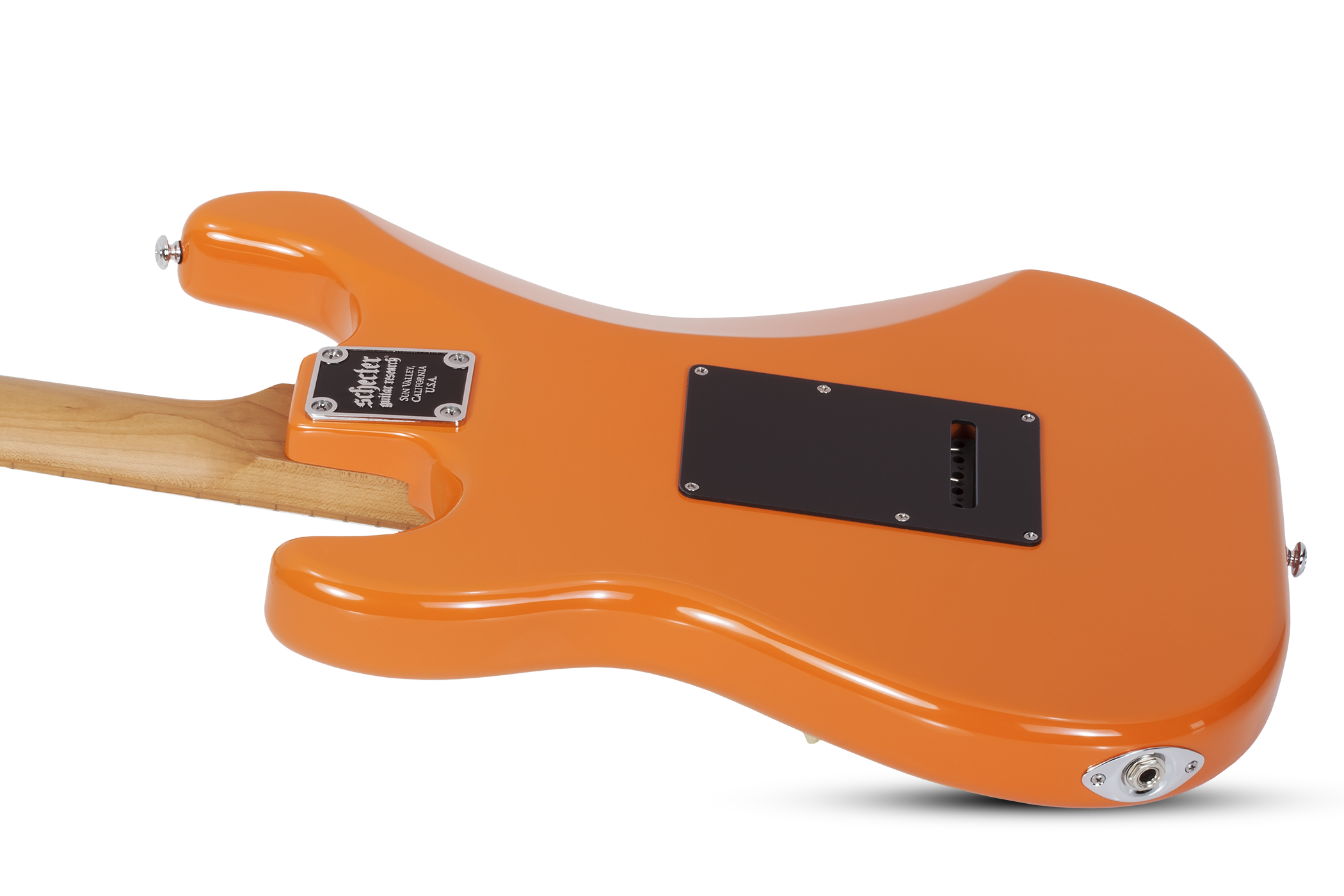GUITARRA ELECTRICA SCHECTER NICK JOHNSTON HSS ATOMIC ORANGE SKU:1538 - Image 3