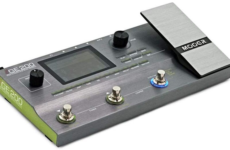 PEDALERA MOOER GE200 MULTIEFECTOS PARA GUITARRA
