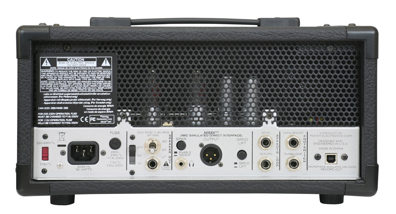 CABEZOTE PEAVEY PARA GUITARRA ELECTRICA  REF 6505 MH - Image 2