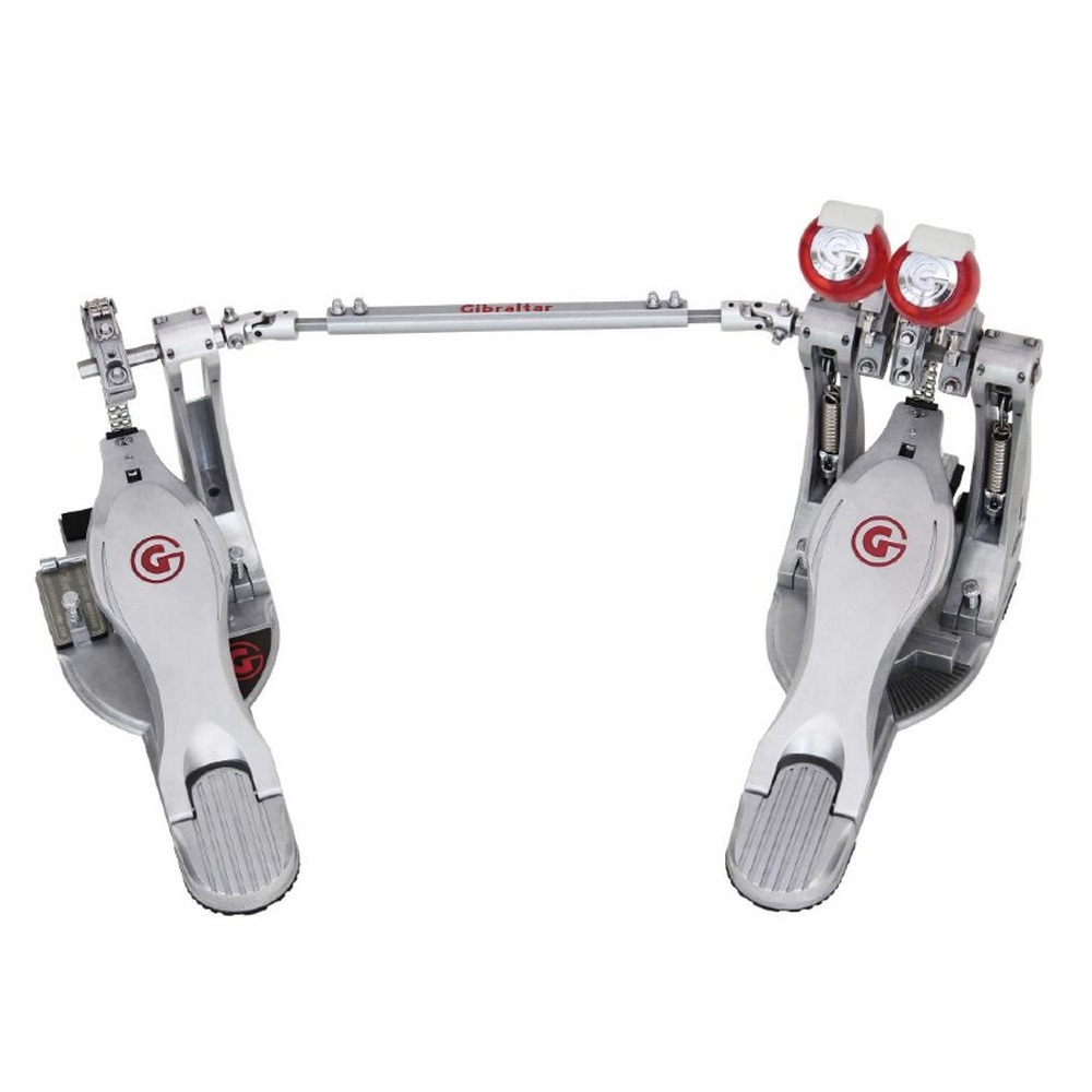 Pedal de bombo doble con transmisión por cadena serie G Gibraltar 9711G-DB 9000 - Image 2