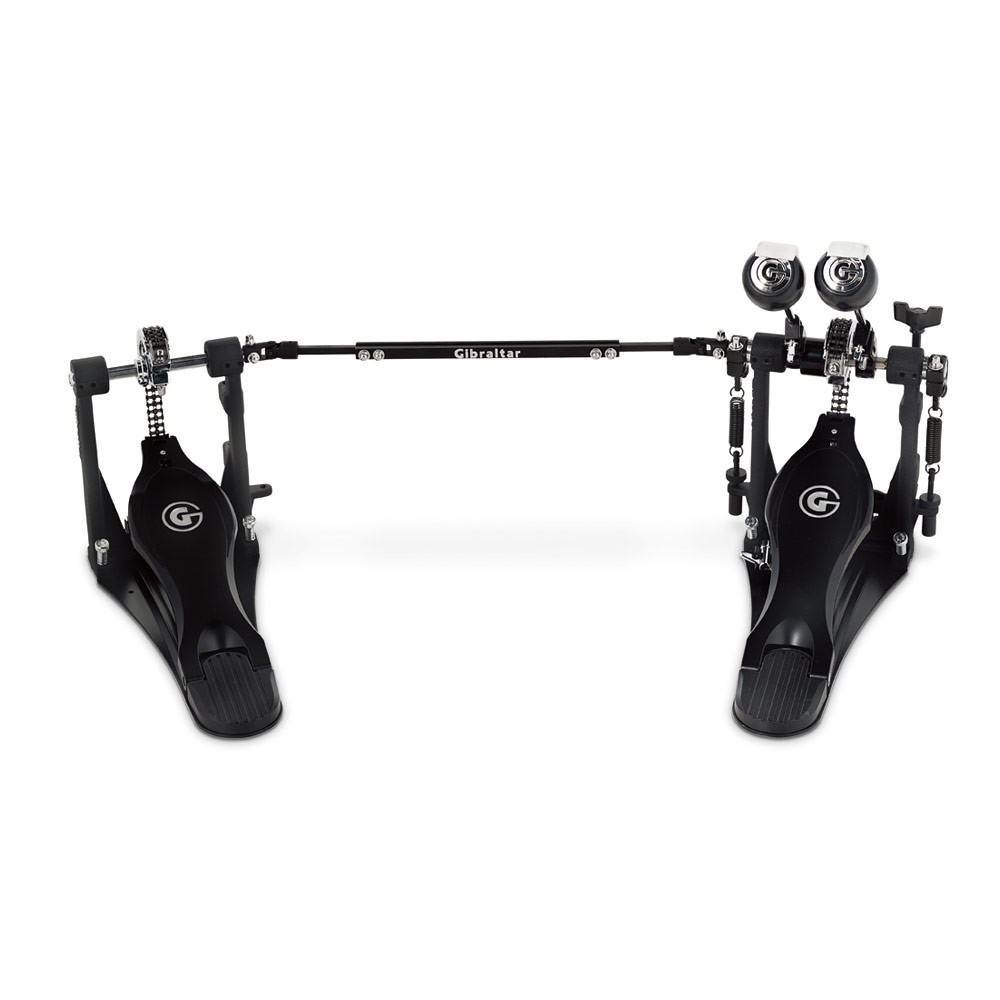 Pedal de bombo doble con transmisión por cadena y doble cadena Stealth serie 9000 Gibraltar 9811SGD-DB
