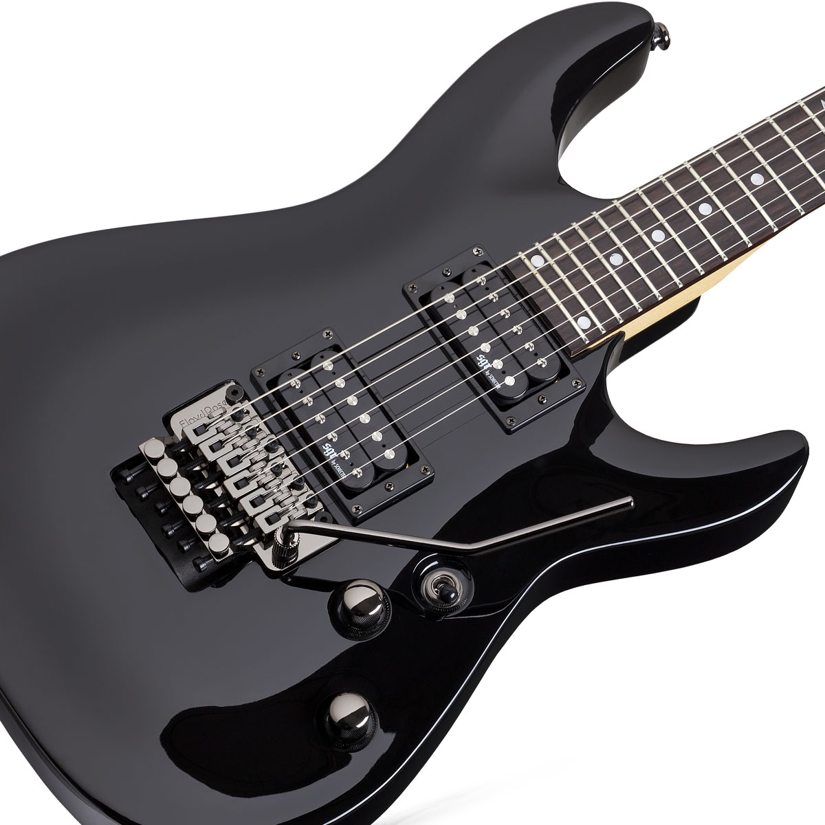 GUITARRA ELECTRICA SGR BY  SCHECTER  C-1 FR BLK - Image 2