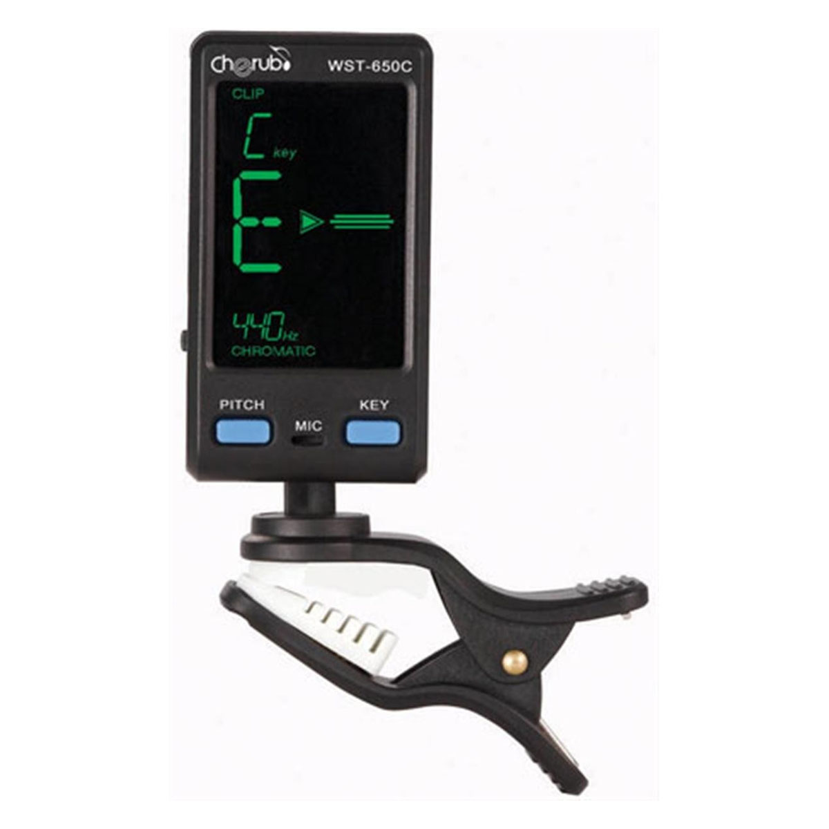 Afinador para Bajo y Guitarra	Cherub WST-650GB