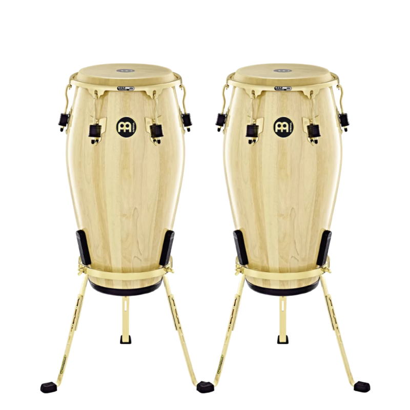 SET CONGAS MEINL MARATHON EXCLUSIVE SERIES NATURAL GOLD REF.MEC1134NT-G  11. 3/4" Y 12. 1/2"