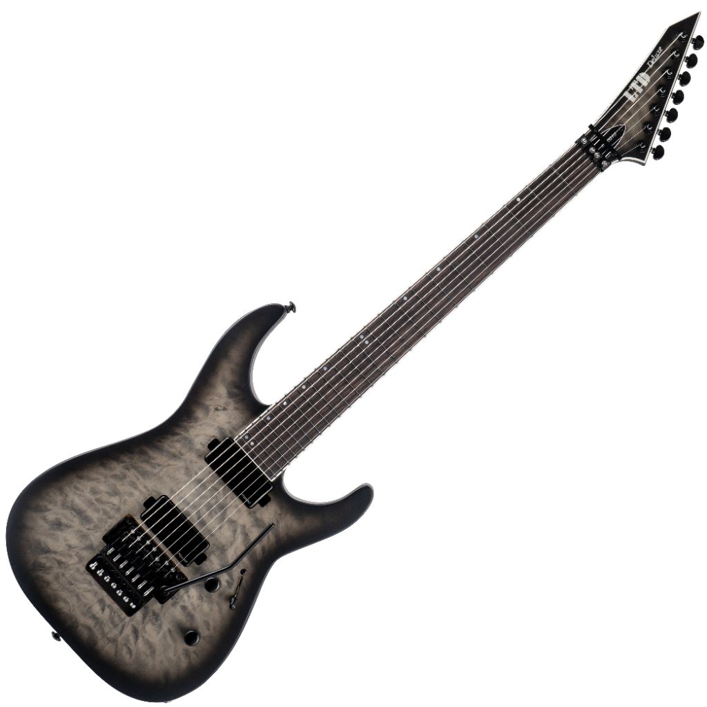 LTD M-1007B QM Charcoal Burst Satin
