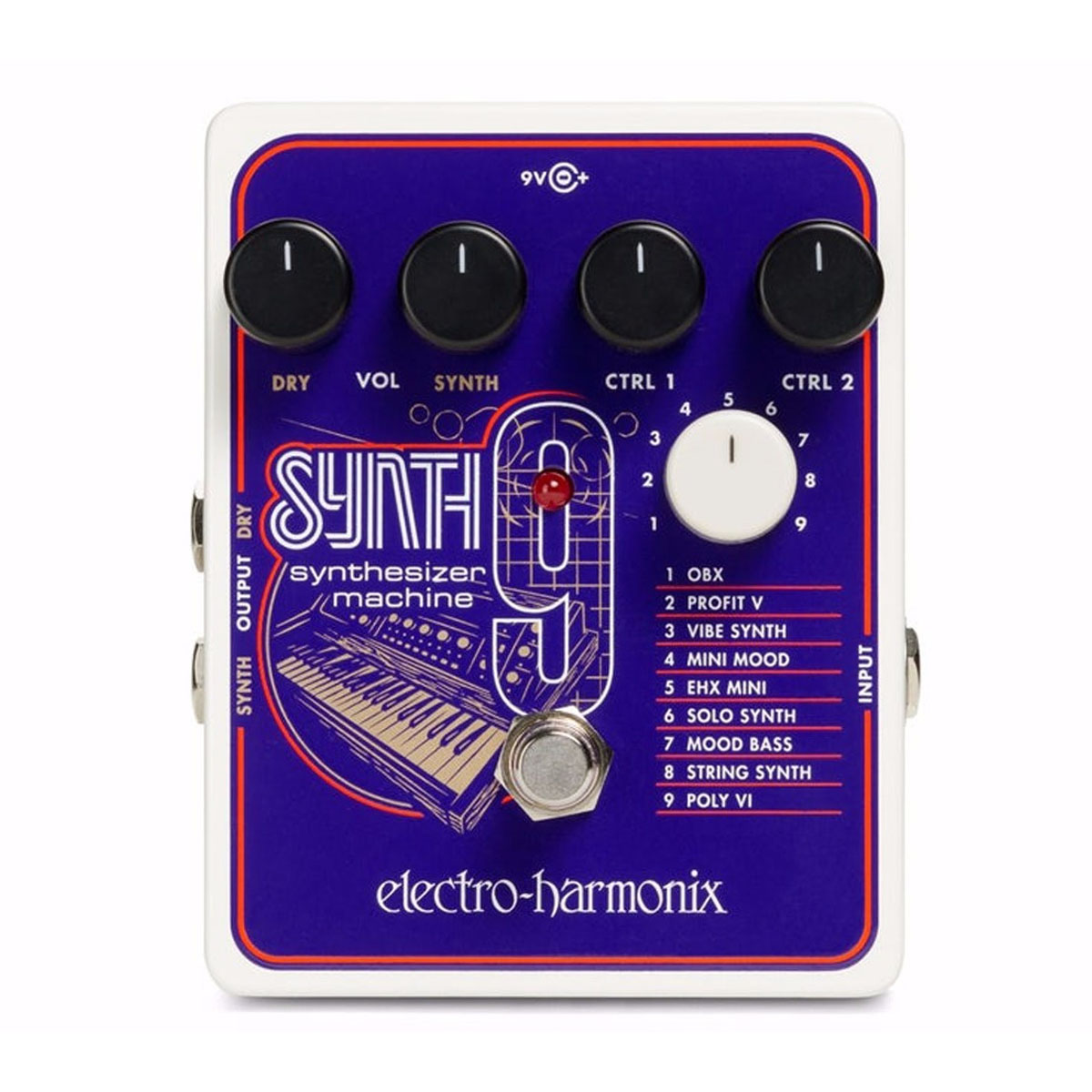 PEDAL ELECTRO HARMONIX SYNTHESIZER SYNTH 9