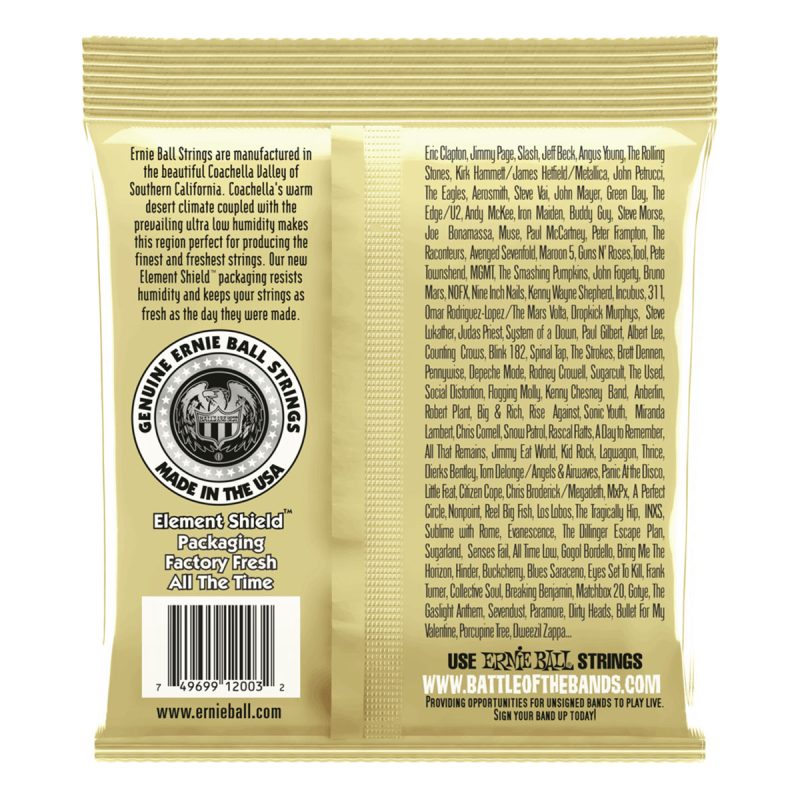 Encordado Acustica Ernie Ball	2003 - Image 2