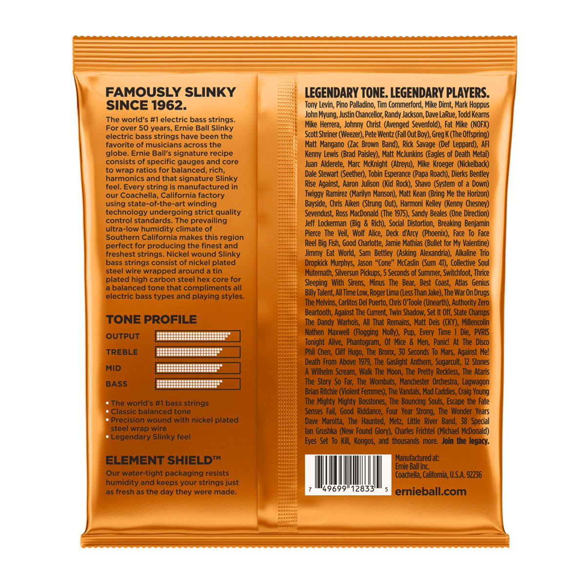 Encordado Bajo Ernie Ball 2833 - Image 2
