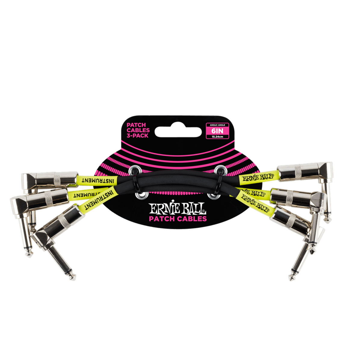 Pack Cables Interpedales Ernie Ball 6050 x 3