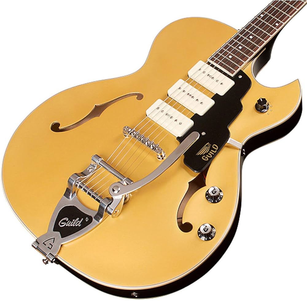 GUITARRA GUILD REF. STARFIRE I JET 90 GOLD GLD