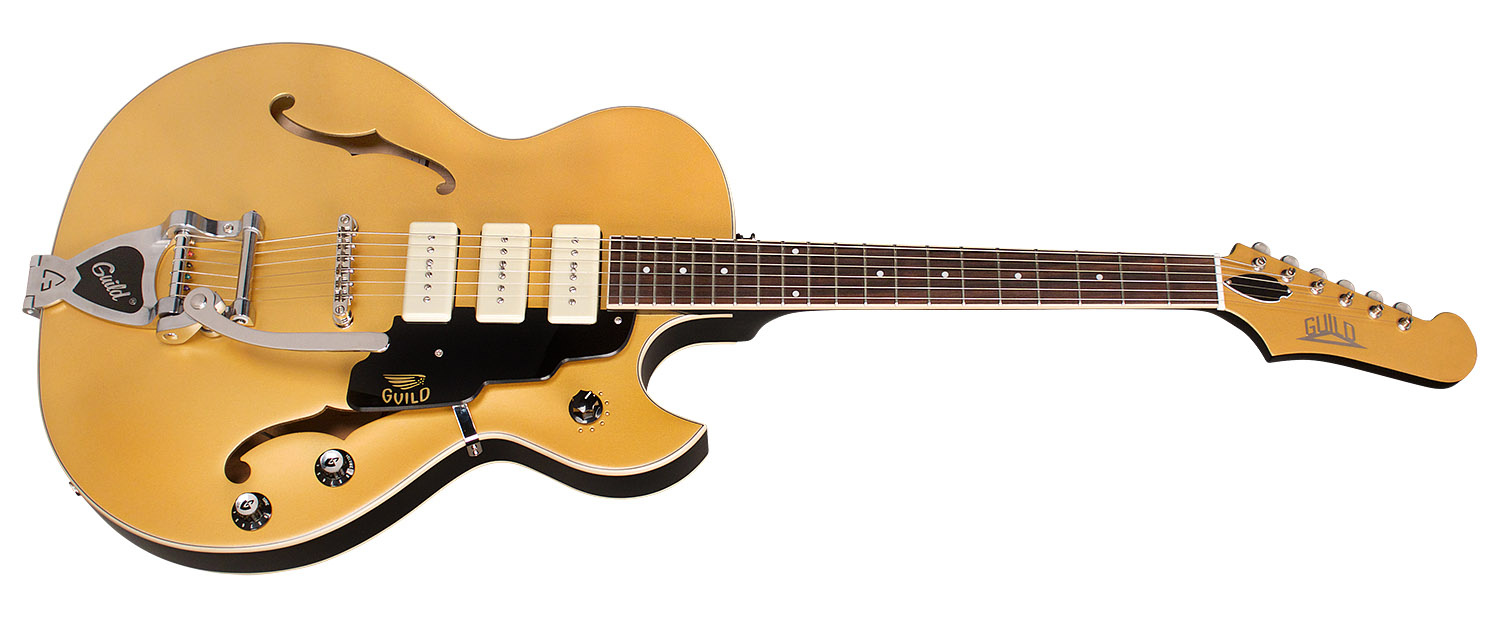 GUITARRA GUILD REF. STARFIRE I JET 90 GOLD GLD - Image 2