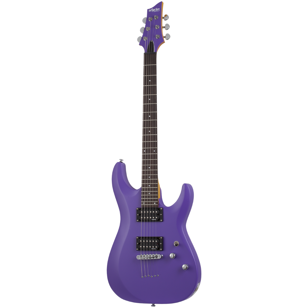 GUITARRA ELECTRICA SCHECTER C-6 DELUXE SATIN PURPLE