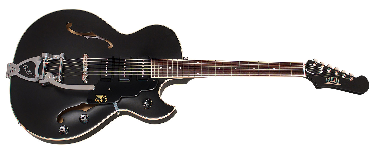 GUITARRA GUILD REF. STARFIRE I JET 90 SATIN BLACK - Image 3