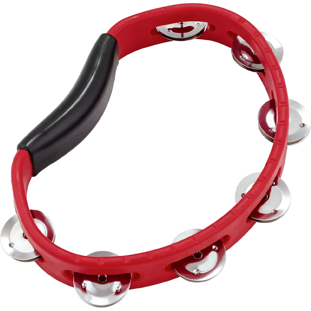 PANDERETA MEINL HEADLINER  SERIES MOLDED ROJA