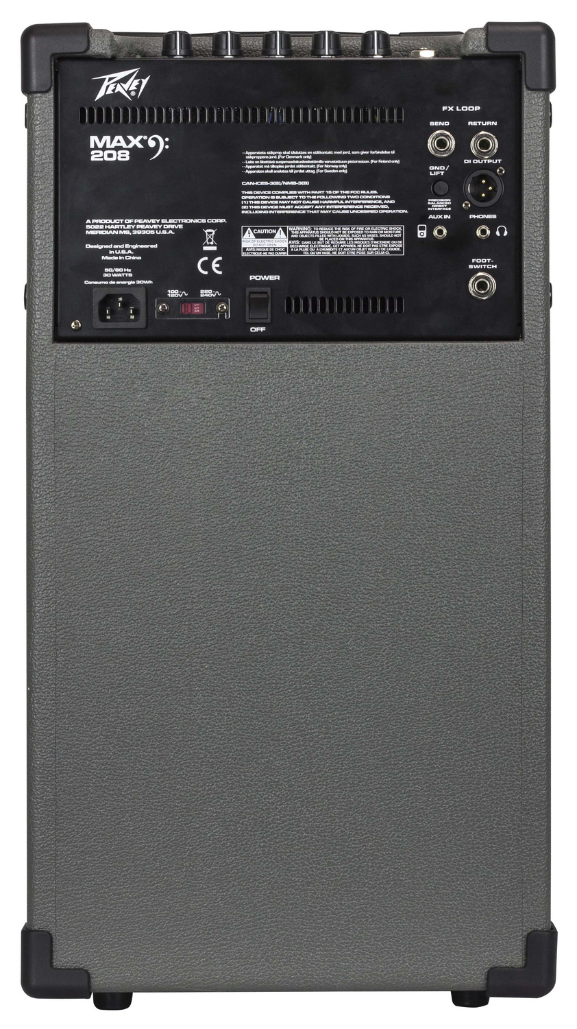 AMPLIFICADOR PEAVEY PARA BAJO REF MAX208 - Image 2