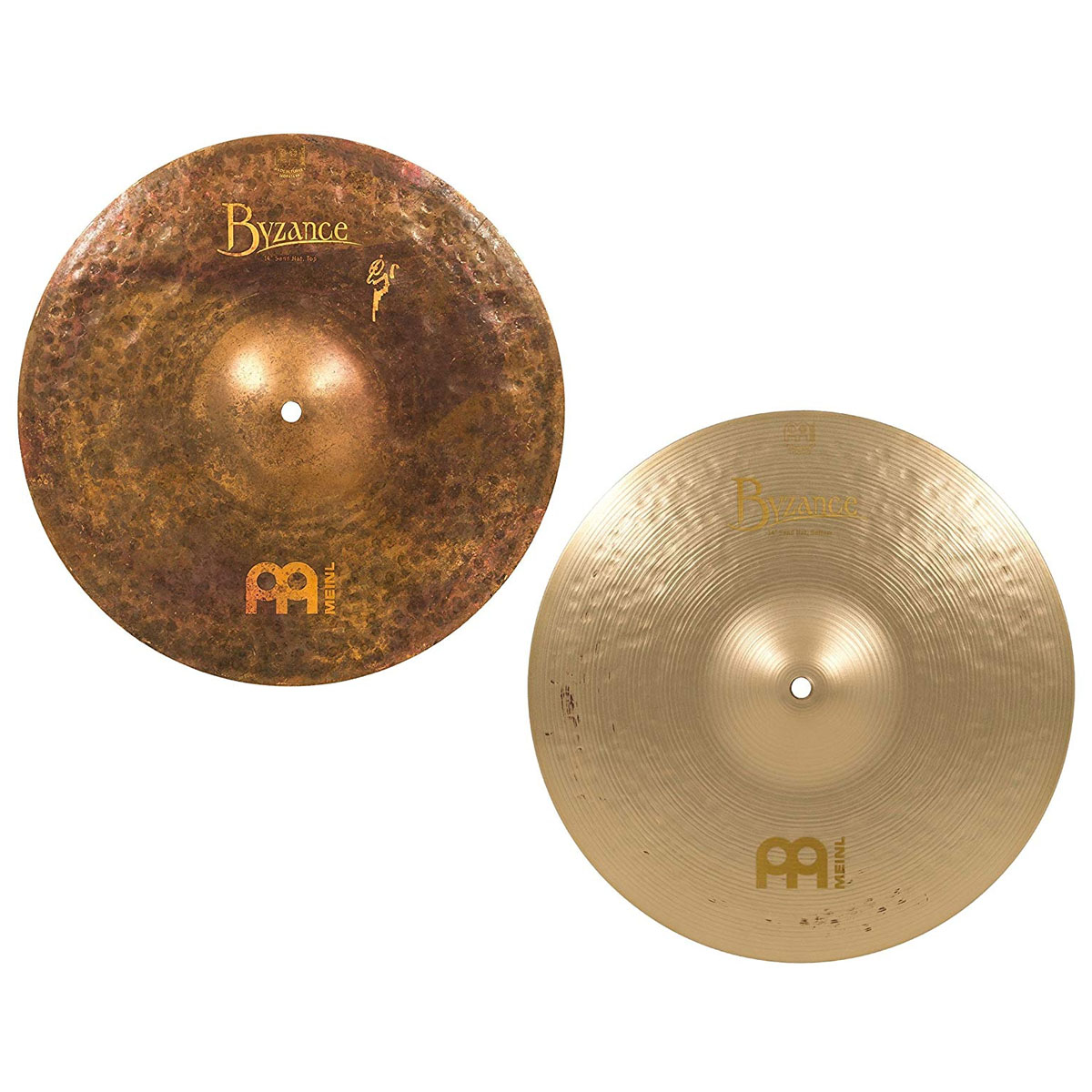 PLATILLO MEINL 14" HI HAT SAND VINTAGE PAIR - Image 2