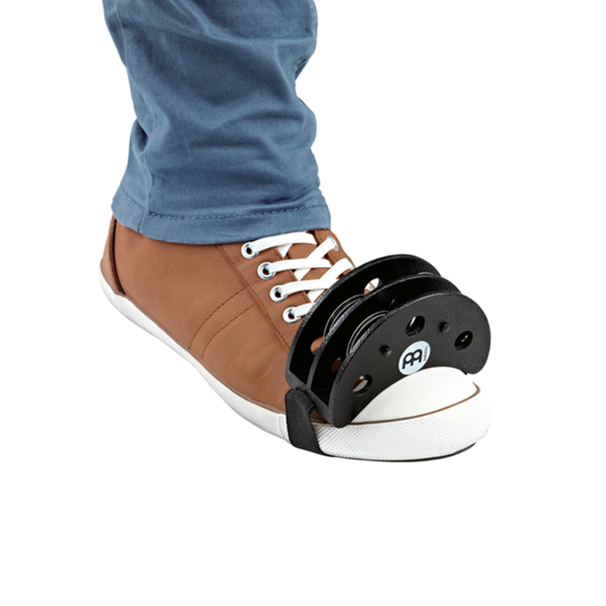 PANDERETA DE PIE EN ACERO MEINL FJS2S-BK - Image 2