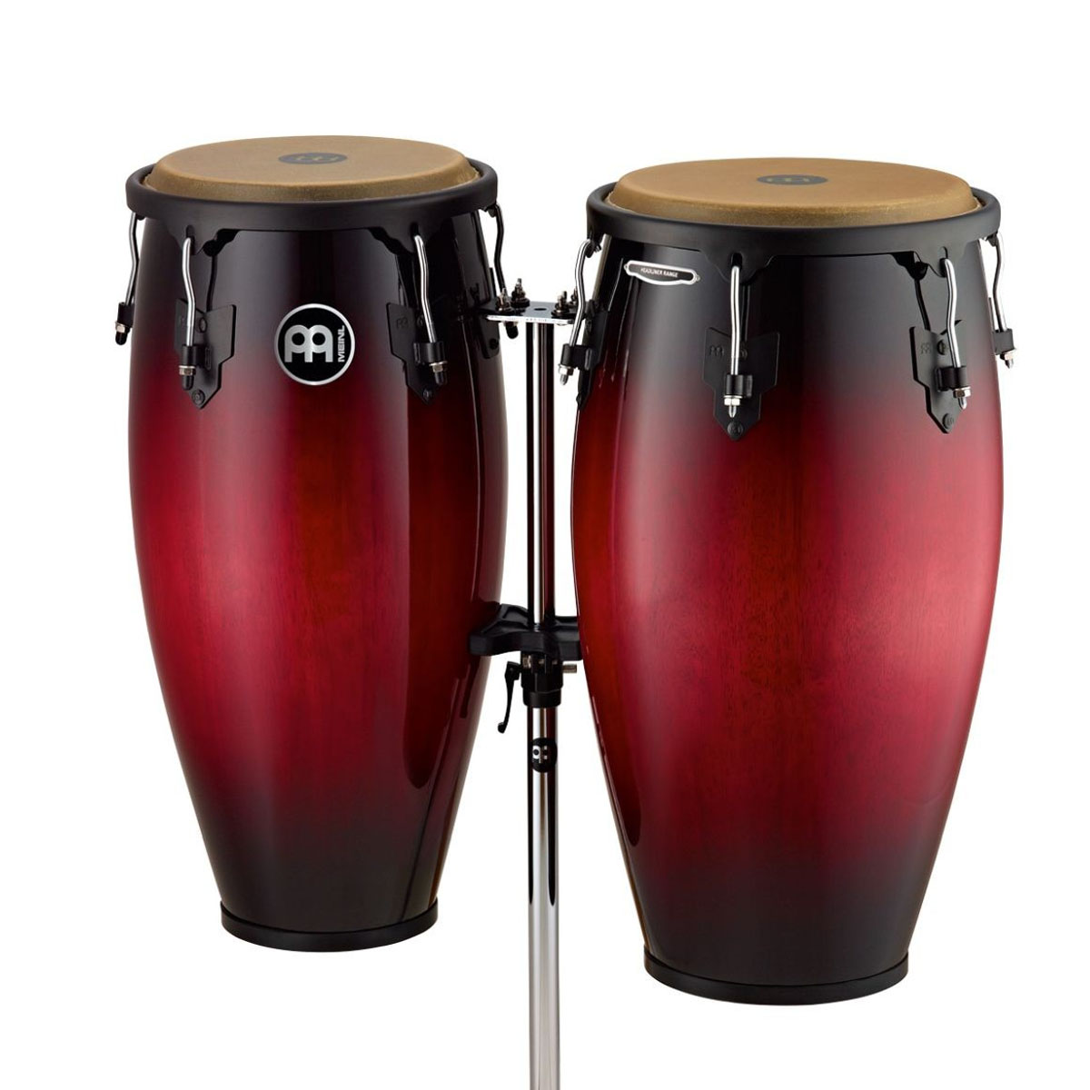 SET CONGAS MEINL REF. HC812WRB 11"+ 12" Wine Red Burst - Image 2