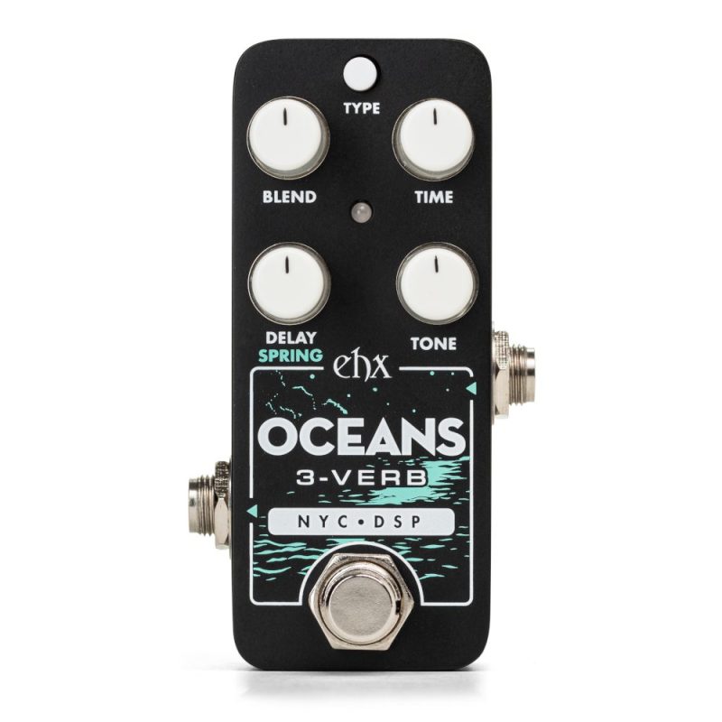 Pedal pico Oceans 3 verb Electro Harmonix