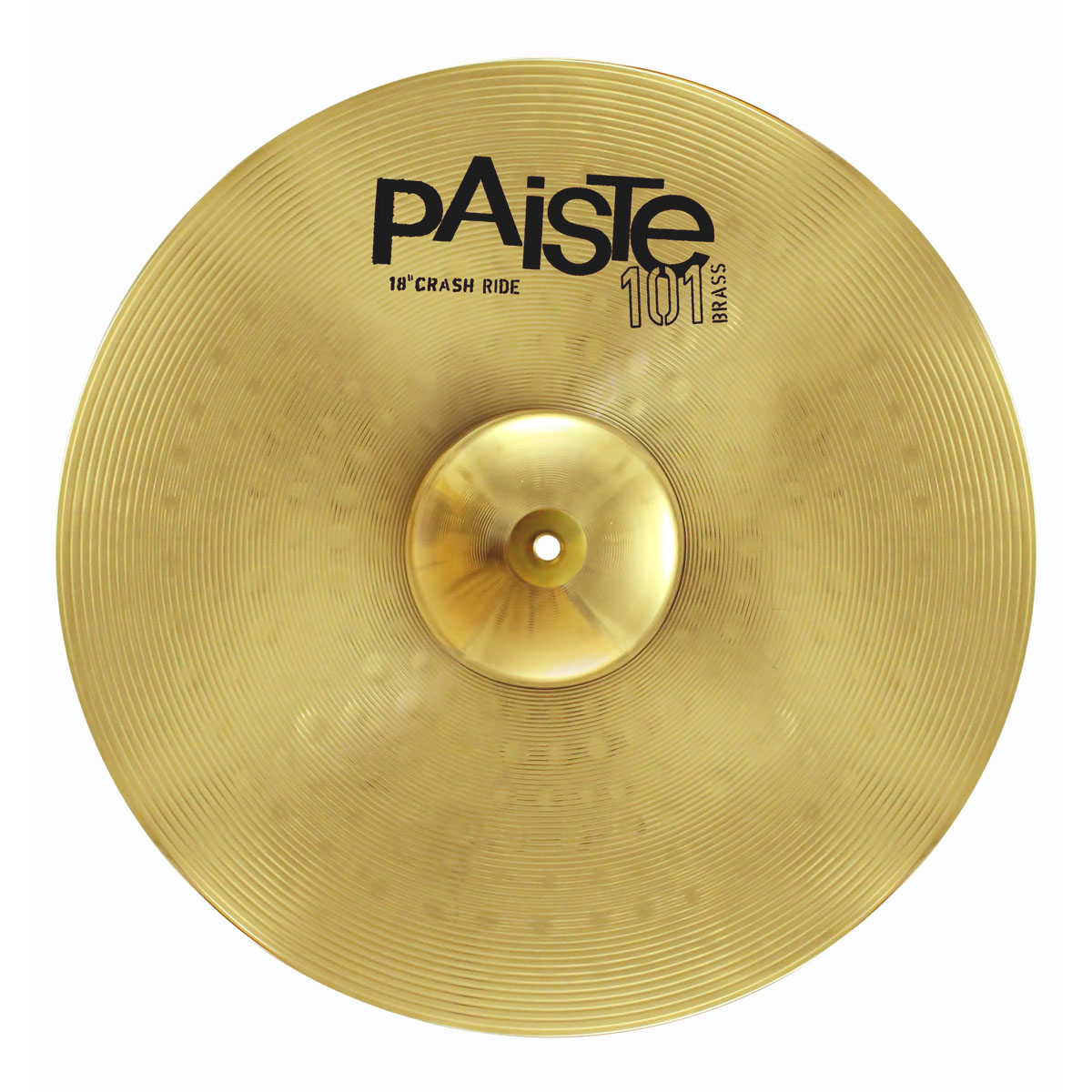 PLATILLO CRASH RIDE 18" PAISTE REF. 101 BRASS